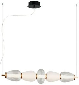 Κρεμαστό Φωτιστικό Οροφής LED 23W IP20 3000K Shiny 4304000 Viokef-4304000-Λευκό 4304000