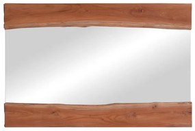 Καθρέπτης Riverine teak ξύλο σε φυσική απόχρωση 120x80x4εκ 120x80x4 εκ.