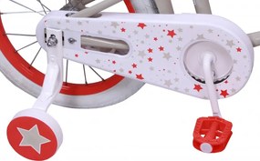 Superstar 16 Inch 22 cm Girls Coaster Brake Cream