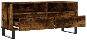vidaXL Έπιπλο Τηλεόρασης Καπνιστή Δρυς 100x34,5x44,5 εκ. Επεξ. Ξύλο