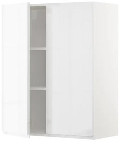 METOD ντουλάπι τοίχου με ράφια/2 πόρτες, 80x100 cm 194.573.96