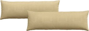 vidaXL Μαξιλάρι Καναπέ 2 pcs Γκρι Πράσινο 120 x 40 cm