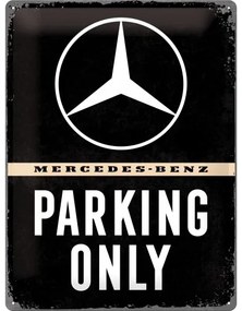 Μεταλλική πινακίδα Mercedes-Benz - Parking Only