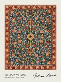 Αναπαραγωγή Holland Park Carpet (1834), William Morris