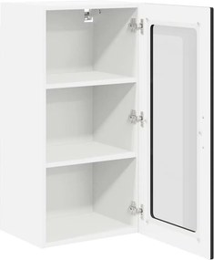 vidaXL Ραφιέρα τοίχου LUCCA 2 pcs Μαύρο 40 x 31 x 80 εκ.