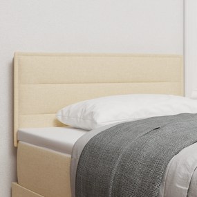 vidaXL Κεφαλάρι Σχεδίασης Γραμμής Κρεμ 80 εκ Υφάσματος