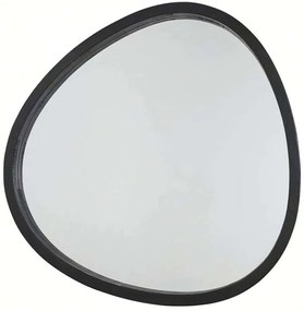 Καθρέπτης Τοίχου Aenaos 11-0553 70x75cm Black Ξύλο,Γυαλί