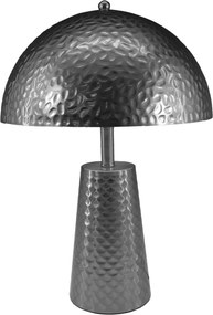 Επιτραπέζιο φωτιστικό Ambient Inart Ε27 ασημί μέταλλο Φ30x44εκ