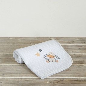 Κουβέρτα Βρεφική Toy Story Πικέ White Nima Cradle 110x140cm 100% Βαμβάκι