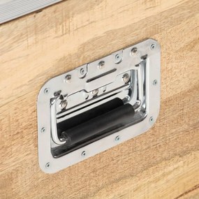 vidaXL Ντουλάπθ με 2 Πόρτες 70 x 30 x 69 εκ. από Μασίφ Ξύλο Μάνγκο