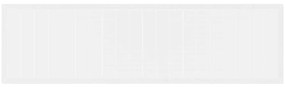 vidaXL Σέτ φαγητού για κήπο 15 pcs Λευκό Rattan Polt