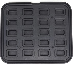 Tartlet Mould - Rectangle - 64x41/45x22 mm - 20 pieces