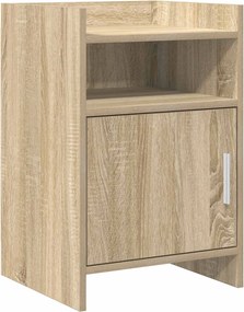 vidaXL Κομοδίνα Sonoma Δρυς 40 x 36 x 60 εκ Επεξεργασμένο Ξύλο
