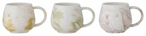 Κούπα Palma (Σετ 3Τμχ) 82055166 300ml Multi Bloomingville Ceramic
