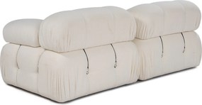 2-Seat Sofa Bubble 2 Seater (L1-1R) - Cream Cream
