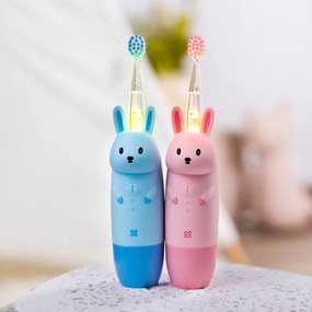 innoGIO Sonic Παιδική ηλεκτρική οδοντόβουρτσα GIOrabbit Pink