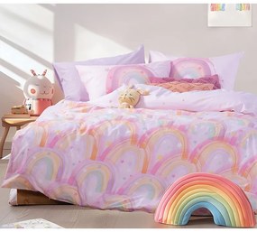Σετ Σεντόνια Παιδικά 170X260 Water Rainbow Lilac 5205495603582