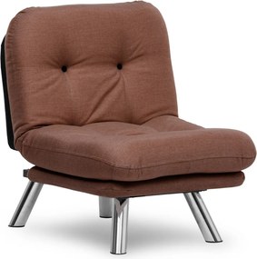 1-Seat Sofa-Bed Misa Small Solo - Light Brown Light Brown