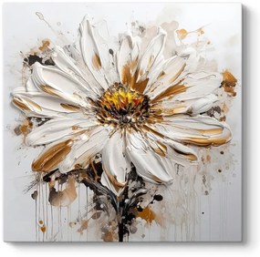 Πίνακας σε καμβά "Daisy" Megapap ψηφιακής εκτύπωσης 80x80x3εκ.-GP033-0173