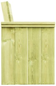 vidaXL Καρέκλα Κήπου από Εμποτισμένο Ξύλο Πεύκου