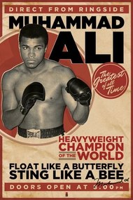 Αφίσα Muhammad Ali - vintage, (61 x 91.5 cm)