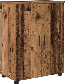 vidaXL Ντουλάπι Μπάνιου Παλιό Ξύλο 60 x 35 x 80 εκ