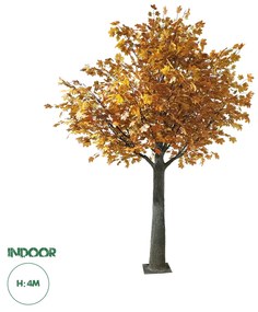 GloboStar® Artificial Garden ACER RUBRUM SYCAMORE TREE 20437 Τεχνητό Διακοσμητικό Δέντρο Κόκκινος Σφένδαμος Υ400cm