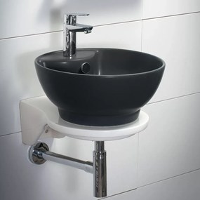 Diamante Ø41 - Επιτραπέζιος νιπτήρας μπανιου - Μαύρο Ματ