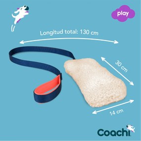 Training toy Coachi CHASE &amp; CRINKLE Μπλε