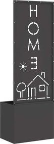 vidaXL Οθόνη Ιδιωτικότητας Κήπου Μαύρο 50 x 32 x 150 εκ