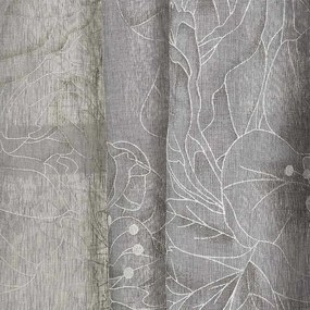 Κουρτίνα (270x280) Με Τρουκς Whitegg K0165 Γκρι