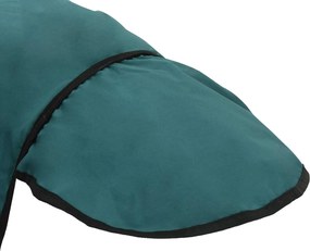 vidaXL Σαμάρι Ίππου Σκούρο πράσινο και μαύρο 75 cm Πολυεστέρας