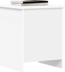 vidaXL Θήκη Αποθήκευσης Λευκό 40 x 40,5 x 50 cm Επεξεργασμένο Ξύλο