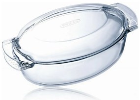 Πιάτο ψησίματος Pyrex 1040712 Λευκό Διαφανές 6 L 4,5 g 4,5 L