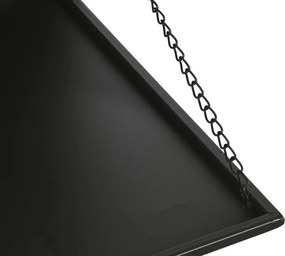 Σιφονιέρα Home ESPRIT Μαύρο Μέταλλο Loft 75 x 45 x 80 cm