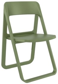Καρέκλα Πτυσσόμενη Dream 20.0046 48Χ52Χ82cm Olive Green Siesta