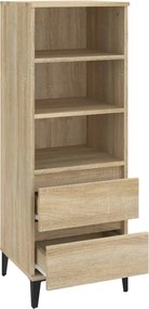 vidaXL Ντουλάπι Sonoma Δρυς 40x36x110 εκ. από Επεξεργασμένο Ξύλο