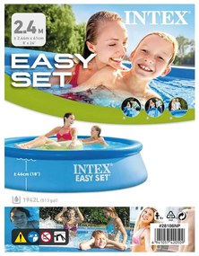 INTEX Πισίνα Easy Set 244 x 61 εκ. από PVC