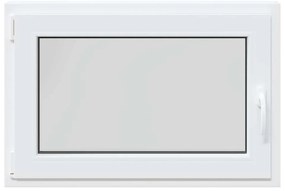 vidaXL Παράθυρο Υπογείου "RISOR" 90x50 εκ. Ανακλινόμενο & Περιστρεφόμενο DIN Αριστερά Λευκό