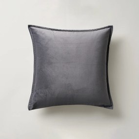 Βελουτέ Διακοσμητική Μαξιλαροθήκη (43x43) Gofis Home Winter Mystic Grey 710/15