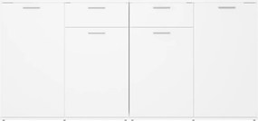 vidaXL Μπουφές Λευκός 160 x 36 x 75 εκ. από Επεξ. Ξύλο