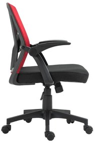 Καρέκλα Γραφείου FL20-2Β Fylliana Κόκκινο 60x63x90/105 εκ. 60x63x105 εκ.