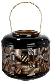 Φανάρι ArteLibre Μαύρο Μέταλλο 20cm-05160698