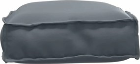 vidaXL Μαξιλάρι Ανθρακί 60 x 40 x 8 εκ. Ύφασμα Όξφορντ