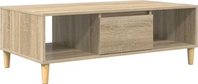 vidaXL Τραπεζάκι σαλονιού Δρύς Sonoma 102 x 55 x 35 εκ