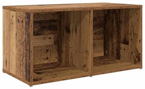 vidaXL Ντουλάπι TV 3 pcs Καφέ 107 x 35 x 37 cm Επεξεργασμένο ξύλο