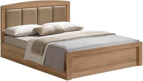 Κρεβάτι Eberlin PU-Sonoma Oak-160 x 200