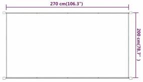 ΤΕΝΤΑ ΚΑΘΕΤΗ ΜΠΛΕ 200 X 270 ΕΚ. ΑΠΟ ΎΦΑΣΜΑ OXFORD 148472