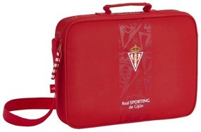 Σχολική Τσάντα Real Sporting de Gijón Κόκκινο (38 x 28 x 6 cm)