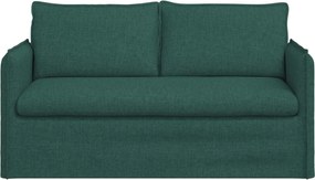 vidaXL Καναπές Σκούρο Πράσινο